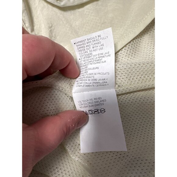 Under Armour Mens UA Legacy Crinkle Vest Beige M Loose Fit Lightweight - Picture 8 of 10